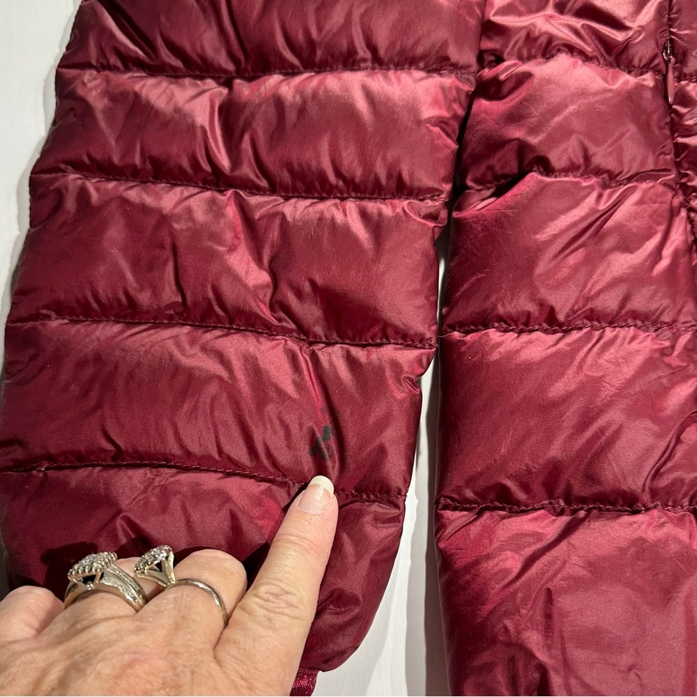 Szza youth size XXL hooded puffer jacket with two front zip pockets - Picture 10 of 12